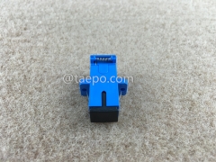 Single mode simplex SC UPC Fiber optic adapter with shutter