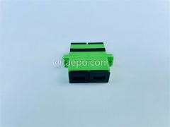 Singlemode duplex SC APC adapter fiber optic