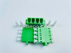 Singlemode quadri APC LC to LC Fiber optic coupler