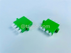 Singlemode quadri APC LC to LC Fiber optic coupler