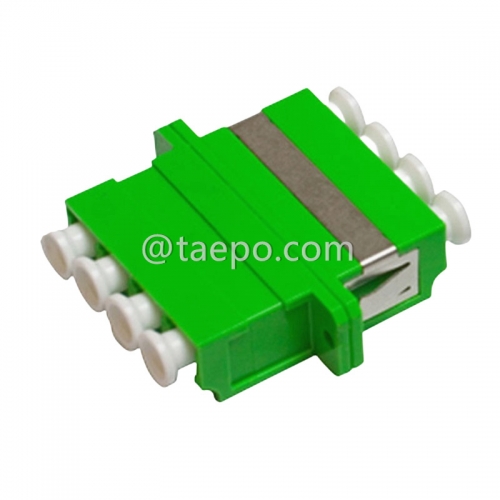 Singlemode quadri APC LC to LC Fiber optic coupler