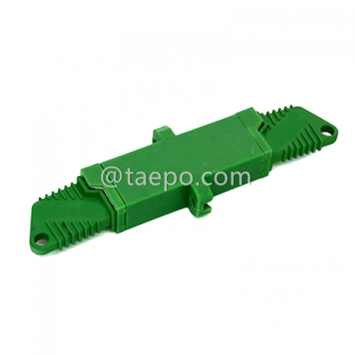 Singlemode simplex E2000 APC Fiber optic adapter