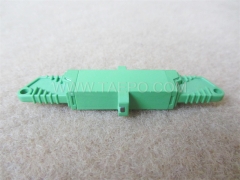 Singlemode simplex E2000 APC Fiber optic adapter