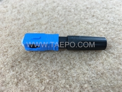 Field assembly SC UPC optical fiber field installable fast connector