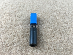 Field assembly SC UPC optical fiber field installable fast connector