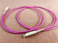 3mm multimode OM4 simplex SC UPC Fiber optic pigtail