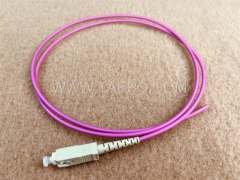 3mm multimode OM4 simplex SC UPC Fiber optic pigtail