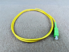 0.9mm 2mm 3mm Single mode simplex SC APC Fiber optic pigtails