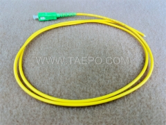 0.9mm 2mm 3mm Single mode simplex SC APC Fiber optic pigtails