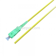 0.9mm 2mm 3mm Single mode simplex SC APC Fiber optic pigtails