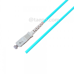 0.9mm 2mm 3mm multimode OM3 simplex SC UPC Fiber optic pigtail with good price