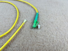 Single mode OS1 simplex sm LC APC Fiber optic pigtail