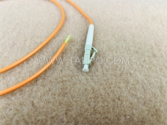 Multimode mm OM2 simplex LC UPC to LC UPC Fiber optic cable pigtail