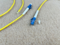 Single mode simplex sm LC UPC to LC UPC Fiber optic pigtail