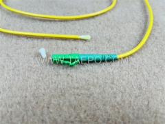 Single mode OS1 simplex sm LC APC Fiber optic pigtail