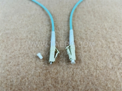 0.9mm 2mm 3mm multimode OM3 simplex LC UPC Fiber optic cable pigtail