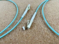 0.9mm 2mm 3mm multimode OM3 simplex LC UPC Fiber optic cable pigtail