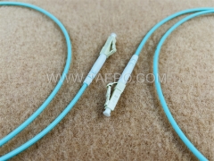 0.9mm 2mm 3mm multimode OM3 simplex LC UPC Fiber optic cable pigtail