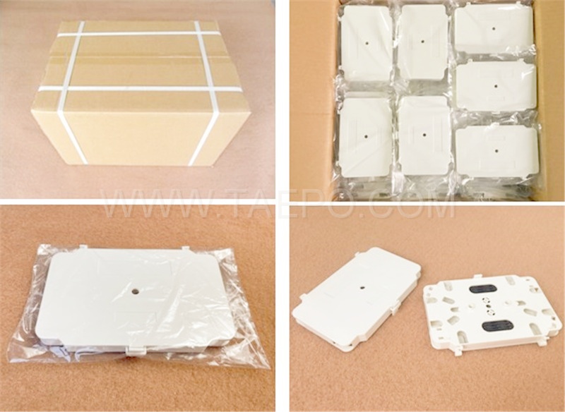 Packing Picture for 12 fiber plastic Fiber optic splice tray