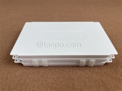 Plastic hinge for fiber optic splice tray TP-3104