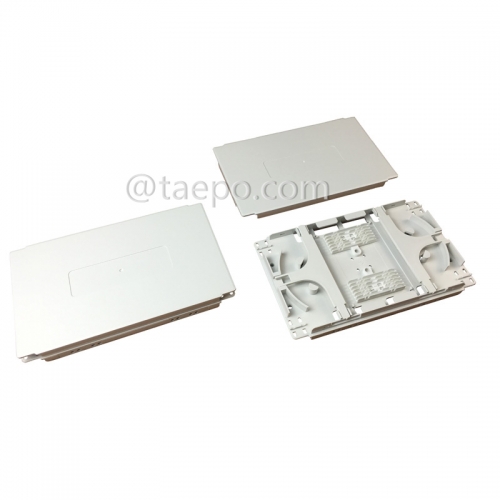 Sample Free 12 fibers plastic Fiber optic splice tray with snap-on cover from China Manufacturer TAEPO for Sale
