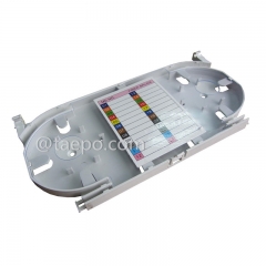 24 fiber fusion splice tray with colorful label