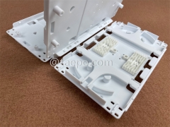 Plastic hinge for fiber optic splice tray TP-3104