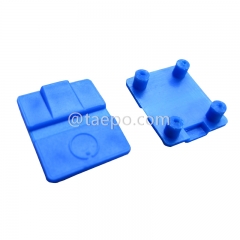 Plastic hinge between base and cover for TP-3115 fiber optic splice tray