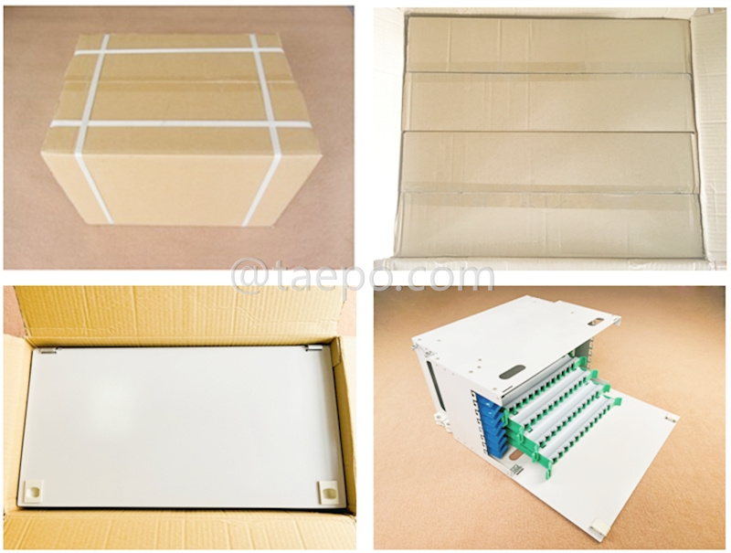 Packing Picture for 96 fibers Rack mounted odf