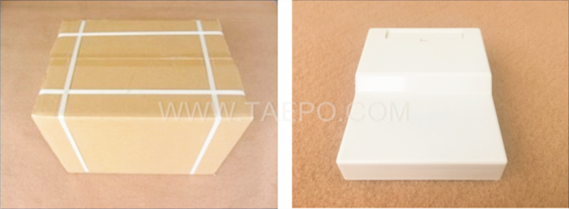 Packing pictures for Fiber termination box (FTB), indoor, SC, 2 fibers, plastic housing