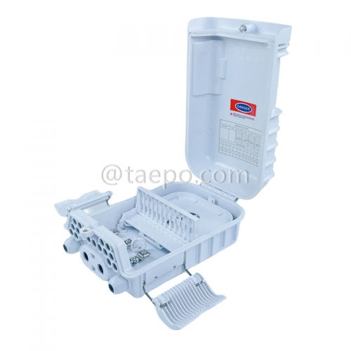 Outdoor water-proof SC 16 core FTTH optical fiber distribution box from China Manufacturer TAEPO for Sale