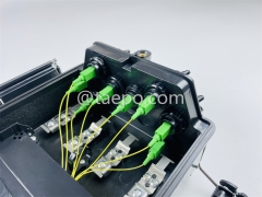 Outdoor water-proof SC 8 fibers FDB Fiber optic distribution box