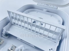 Outdoor water-proof SC 16 core FTTH optical fiber distribution box from China Manufacturer TAEPO for Sale