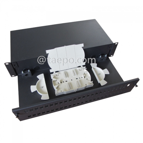 19" 2U SC 48 fibers Rack mounted ODF optical distribution frame with good price from China Manufacturer TAEPO for Sale
