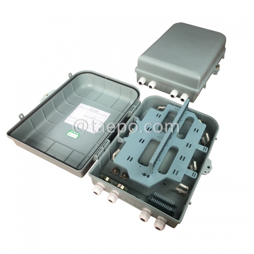 Plastic housing outdoor 48 fibers SC FTTH Fiber optic distribution FDB box