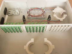 Outdoor 72 fibers SC Fiber distribution FDB box with replaceable patch panels
