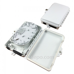 Outdoor plastic housing 6 port ftth FTB fiber termination box with SC adapter and pigtail