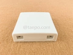 Sample Free 2 port SC Fiber optic surface mount box with SC adapters and pigtails from China Factory TAEPO for Sale