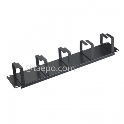 5 rings 2U height Metal cable manager