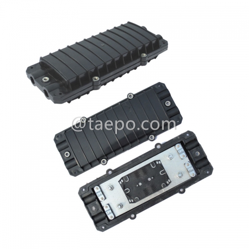 Factory Price 24 fibers horizontal type mechanical sealing Fiber optic splice enclosure FOSC from China Manufacturer TAEPO for Sale
