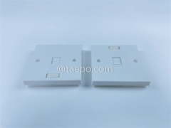 86x86mm UK style 1 port faceplate from China Manufacturer TAEPO for Sale