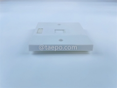 86x86mm UK style 1 port faceplate from China Manufacturer TAEPO for Sale