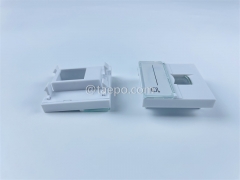 French style 1 port faceplate insert for telephone or network keystone jack from China manufacturer TAEPO for Sale