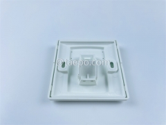 86x86mm German style 1 port network faceplate from China Manufacturer TAEPO for Sale