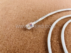 2 pole test cord with LSA test plug to 6P2C modular plug