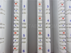 64 ports splitter terminal block compatible with ADSL2+ and VDSL from China Factory TAEPO for Sale