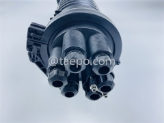Vertical type 144 fibers 4+2 ports FOSC Fiber optic splice closure Compatible with adapters and pigtails