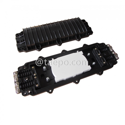 Hot Sale 48 Fibers horizontal type FOSC outdoor fiber optic splice enclosure from China Factory TAEPO for Sale