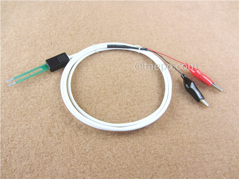 2-pole SM test cord, with test plug to alligator clip for MDF disconnection block 71