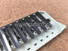 5 pairs over-voltage protection magazine for MDF disconnection block 71 #TP-1401-100, with 2 pole GDT arrester